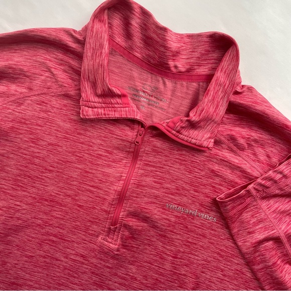 Vineyard Vines Performance 1/4 Zip Long Sleeve Pullover Shirt Size XL 1K001473 - Picture 1 of 10